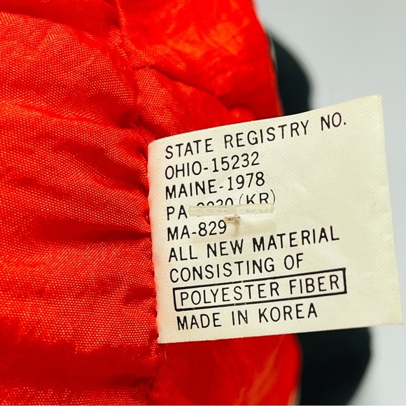 Vintage Santa Claus plush nylon parachute material stuffed animal - Picture 9 of 11